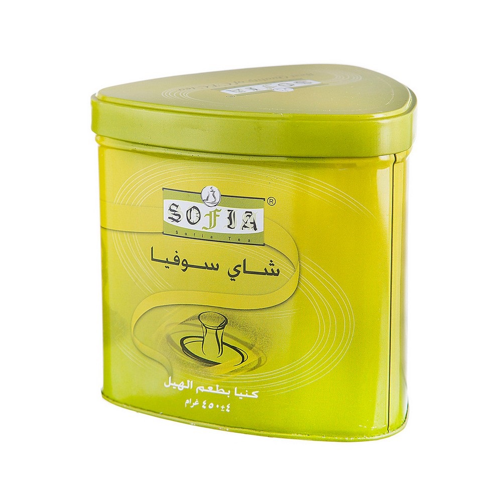 چای سوفیا Sofia قوطی کله مورچه ای طعم هل 450گرم - چای سوفیا Sofia قوطی کله مورچه ای طعم هل 450گرم